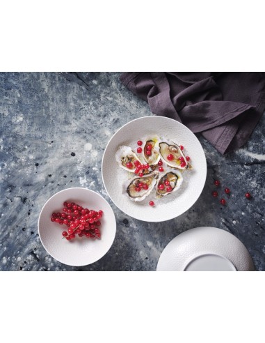 PIATTI: vendita online PIATTO FONDO CM.24 PORCELLANA BIANCA BUBBLY COSTAVERDE in offerta
