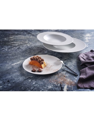PIATTI: vendita online PIATTO FONDO CM.24 PORCELLANA BIANCA BUBBLY COSTAVERDE in offerta