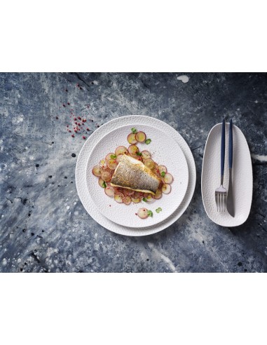 PIATTI: vendita online PIATTO FONDO CM.18 PORCELLANA BIANCA BUBBLY COSTAVERDE in offerta