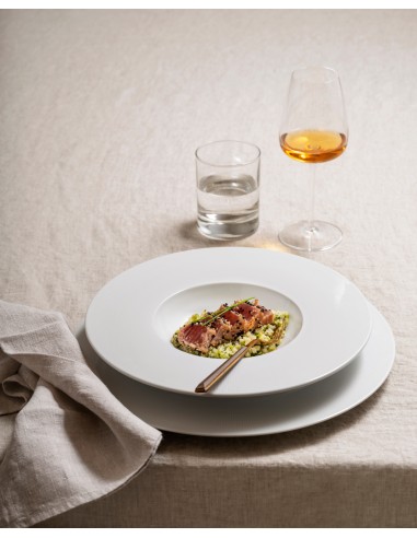 PIATTI: vendita online PIATTO PIANO CM.27 PORCELLANA BIANCO RAIO COSTAVERDE in offerta