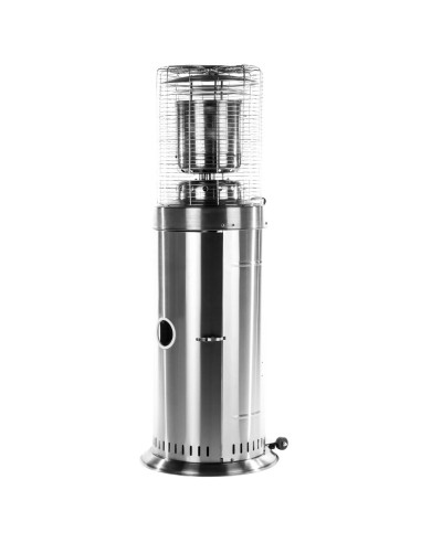STUFE E RISCALDATORI: vendita online RISCALDATORE CILINDRICO LOUNGE HENDI A GAS 8,5 KW ALTEZZA 143 CM in offerta