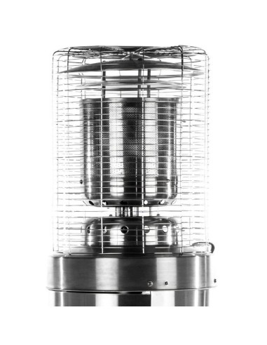 STUFE E RISCALDATORI: vendita online RISCALDATORE CILINDRICO LOUNGE HENDI A GAS 8,5 KW ALTEZZA 143 CM in offerta
