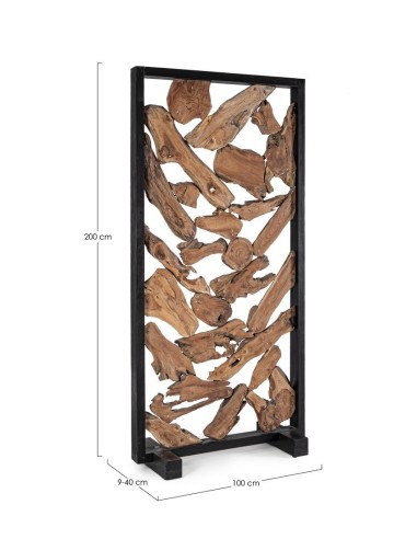CONTRACT: vendita online GRENADA PARAVENTO LEGNO CM.100X200 0680573 in offerta