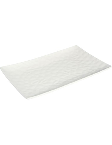 VASSOI-TAGLIERI: vendita online VASSOIO RETTANGOLARE CM.25X15,5 HESPERIS AVORIO PORCELLANA LE COQ in offerta