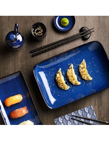 INSALATIERE-CIOTOLE-COPPETTE: vendita online RISO BOWL CM.13,8X6,7H. JAP BLU TOGNANA in offerta