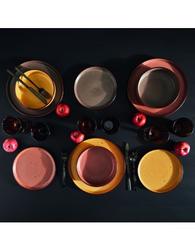 PIATTI: vendita online PIATTO FONDO 18,5CM URBAN TERRA BRUGES PORCELLANA TOGNANA in offerta