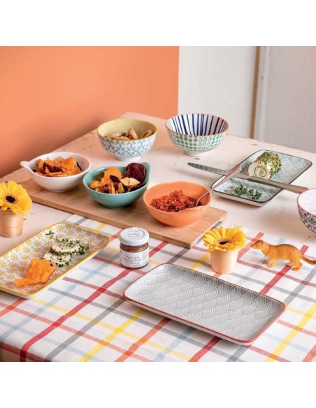 INSALATIERE-CIOTOLE-COPPETTE: vendita online COPPETTA BARCELLONA CM.12 MULTICOLOR 300CC TOGNANA in offerta