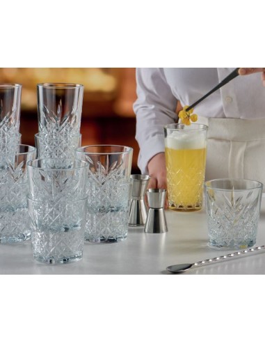BICCHIERI: vendita online BICCHIERE DOF TIMELESS IMPILABILE CL.35,5 PASABAHCE in offerta
