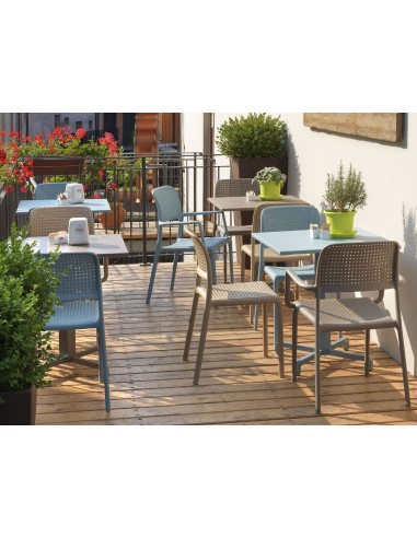 SEDIE-POLTRONE: vendita online SEDIA BORA BISTROT AGAVE NARDI ALTEZZA 46,5 CM IN POLIPROPILENE in offerta