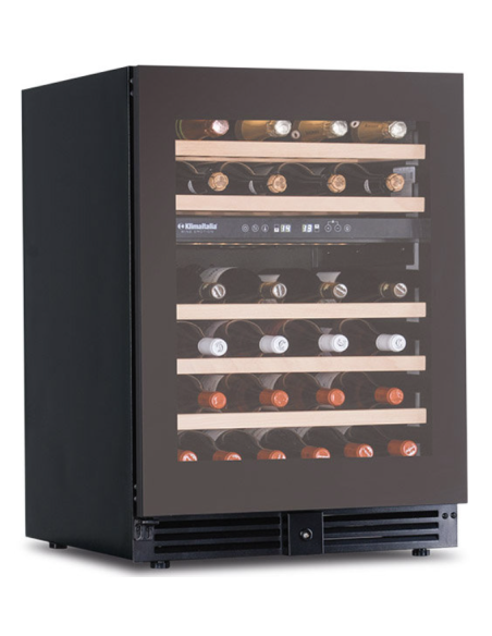 CANTINETTE VINO: vendita online FRIGO VINI VENTILATO PER 46 BOTTIGLIE DOPPIA TEMPERATURA +2 /+12 -+12 /+20 C CW46 G2TB in off...