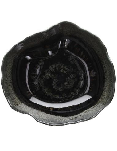 PIATTI: vendita online PIATTO FONDO REEF VERTIGO CM.23X20 PORCELLANA NERO TOGNANA in offerta