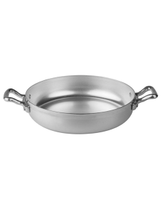 FAMILY COOKING: vendita online TEGAME FAMILY COOKING Ø 20 CM ALTEZZA 4 CM IN ALLUMINIO 2MM CON 2 MANICI AGNELLI in offerta