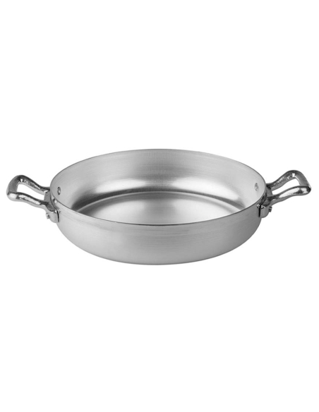 FAMILY COOKING: vendita online TEGAME FAMILY COOKING Ø 20 CM ALTEZZA 4 CM IN ALLUMINIO 2MM CON 2 MANICI AGNELLI in offerta