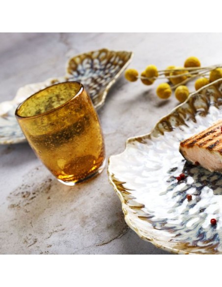 BICCHIERI: vendita online BICCHIERE VETRO CL.38 BUBBLE AMBRA TOGNANA in offerta