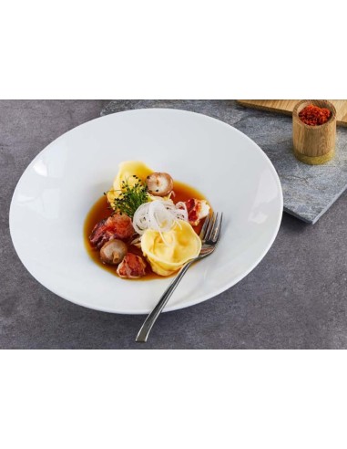 PIATTI: vendita online PIATTO PASTA BOWL CM.28 OPTIONS PORCELLANA BIANCO in offerta