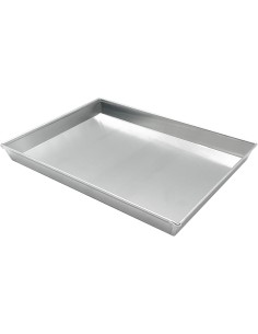TEGLIE FERRO-ALLUMINIO-ACCIAIO: vendita online TEGLIA RETTANGOLARE IN LEGA DI ALLUMINIO 3003 CM.45X35 AGNELLI in offerta