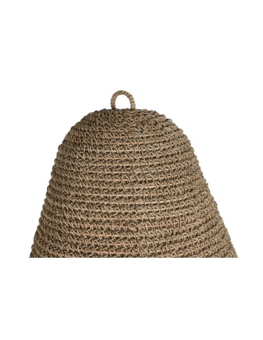 ILLUMINAZIONE: vendita online LAMPADARIO FOGLIE DI PALMA ITEM 53 X 60 CM NATURALE in offerta