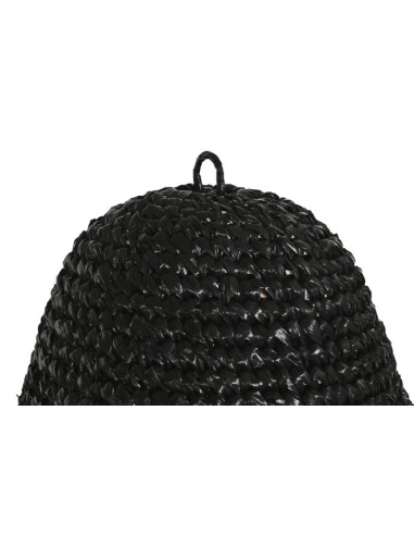 ILLUMINAZIONE: vendita online LAMPADARIO FOGLIE DI PALMA ITEM 60 X 80 CM NERO in offerta