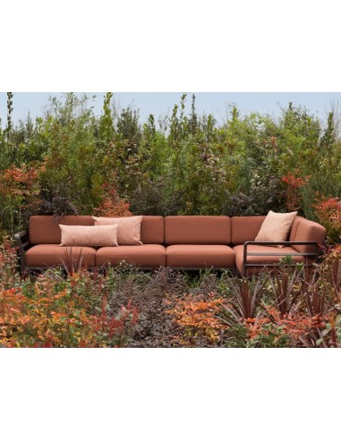 SALOTTINI: vendita online ELEMENTO TERMINALE DX/SX MAXIMO NARDI TERRA CANNELLA MODULAR SYSTEM in offerta