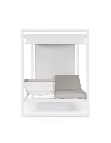 SDRAIO-LETTINI: vendita online KONNOR DAYBED BIANCO ALLUMINIO in offerta