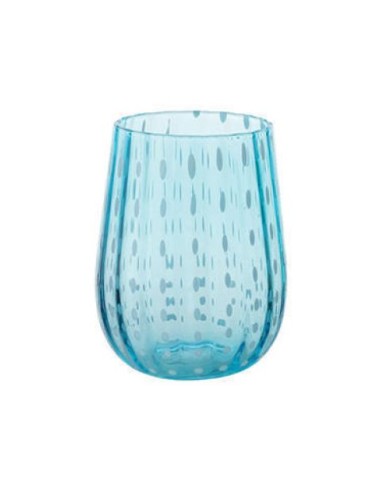 BICCHIERI: vendita online BICCHIERE ACQUA AZZURRO 40 CL 129483 GOCCE MORINI in offerta