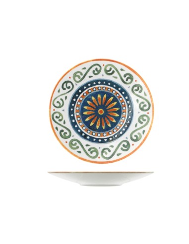 PIATTI: vendita online PIATTO PORTATA 31CM PORCELLANA ETRUSCA CAPRI SATURNIA in offerta