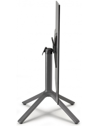 BASI TAVOLO: vendita online BASE TAVOLO RIBALTABILE A COLONNA NEMO MAXI SCAB ALTEZZA 73 CM ANTRACITE IN ALLUMINIO in offerta
