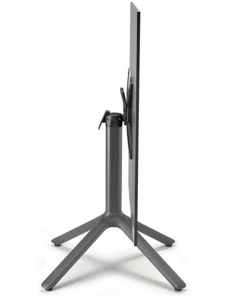 BASI TAVOLO: vendita online BASE TAVOLO RIBALTABILE A COLONNA NEMO MAXI SCAB ALTEZZA 73 CM ANTRACITE IN ALLUMINIO in offerta