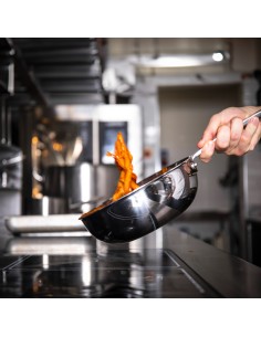 ALUINOX: vendita online WOK MANTECARE ALUINOX 1907 1 MANICO 28 CM H.10 in offerta 2