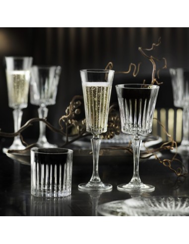 CALICI: vendita online CALICI FLUTE CHAMPAGNE CL.21 H.238 TIMELESS CONFEZIONE 6 PEZZI RCR IN VETRO LUXION in offerta