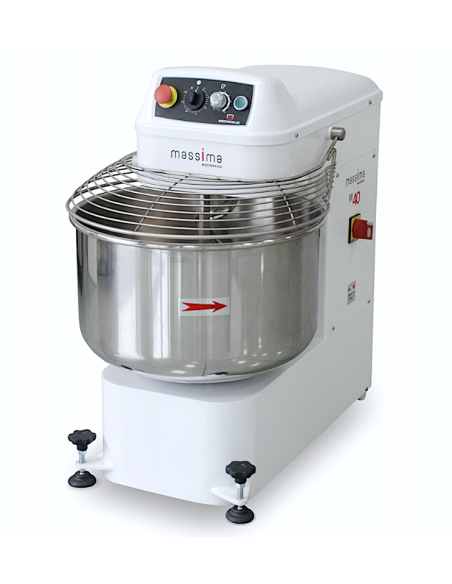 IMPASTATRICI: vendita online IMPASTATRICE A SPIRALE KG.40 LT.55 KW.2,20 MM.900X874X58 MECNOSUD in offerta