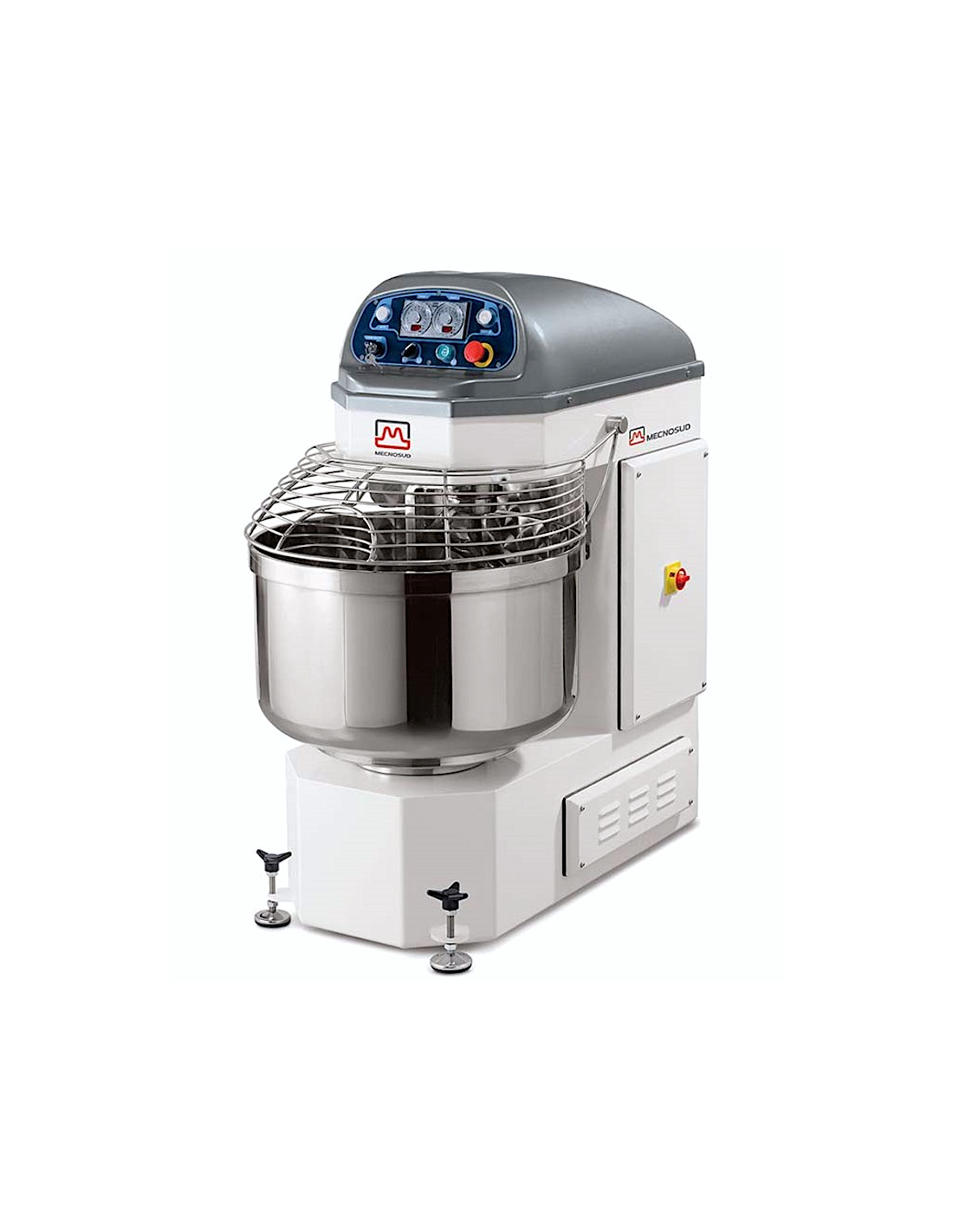 IMPASTATRICI: vendita online IMPASTATRICE A SPIRALE KG.60 LT.75 KW.2,6/3,4 MM.1020X575X1 MECNOSUD in offerta