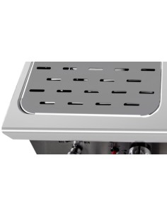 COTTURA PROFESSIONALE: vendita online CUOCIPASTA 1 VASCA GAS CON ANTA LT.35 KW.13,5 MM.400X900X1140H in offerta 2