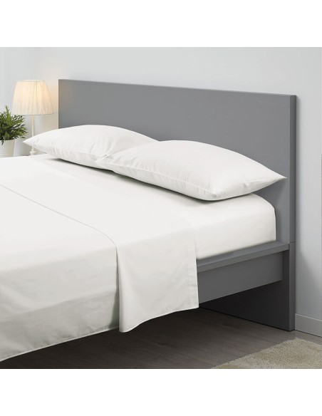 ACCESSORI: vendita online LENZUOLO SOTTO MATRIMONIALE CM.170X195 H23 CON ANGOLI COTONE BIANCO in offerta