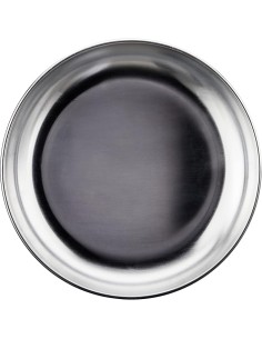 VASSOI-TAGLIERI: vendita online VASSOIO FRUTTI DI MARE IN ALLUMINIO 3MM Ø CM.36 H.5,5 AGNELLI in offerta 2
