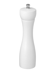 MACINAPEPE-MACINASALE: vendita online MACINA PEPE / SALE LEONE ALTEZZA 20 CM IN LEGNO VERNICIATO BIANCO in offerta