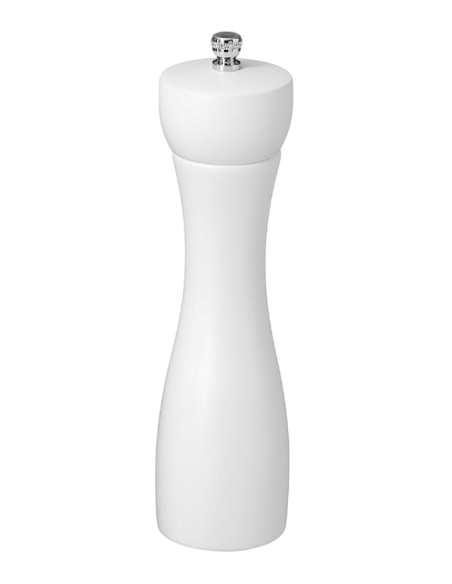 MACINAPEPE-MACINASALE: vendita online MACINA PEPE / SALE LEONE ALTEZZA 20 CM IN LEGNO VERNICIATO BIANCO in offerta