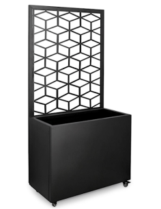 VASI-FIORIERE: vendita online FIORIERA SEPARE' SILVY GEOMETRIC NERO BIZZOTTO in offerta