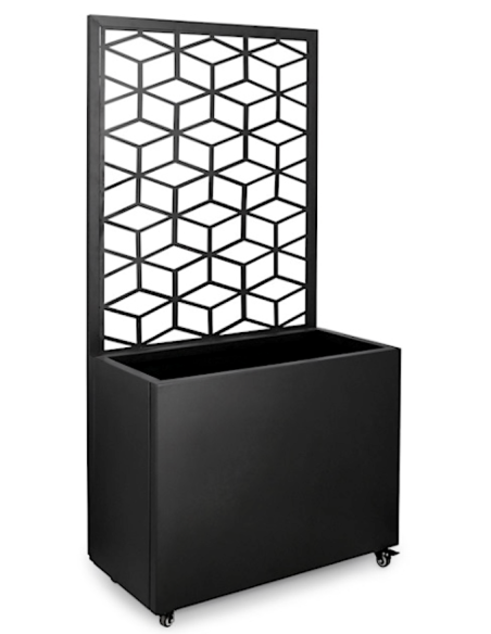 VASI-FIORIERE: vendita online FIORIERA SEPARE' SILVY GEOMETRIC NERO BIZZOTTO in offerta