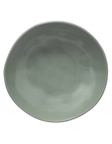 PIATTI: vendita online PIATTO FONDO CM.20 NOE IN PORCELLANA VERDE OLIVA in offerta