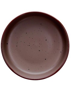 PIATTI: vendita online PIATTO FONDO CM.18,5 URBAN MARRONE BRUGES TOGNANA in offerta