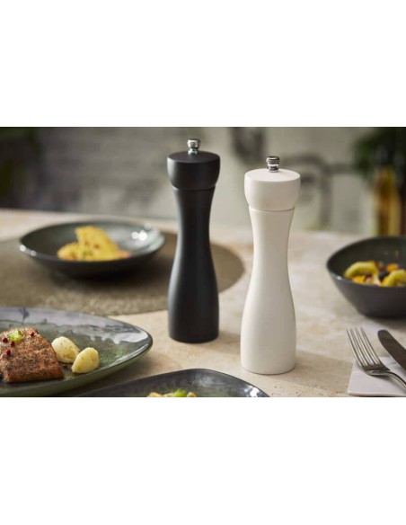 MACINAPEPE-MACINASALE: vendita online MACINA PEPE / SALE LEONE ALTEZZA 20 CM IN LEGNO VERNICIATO NERO in offerta