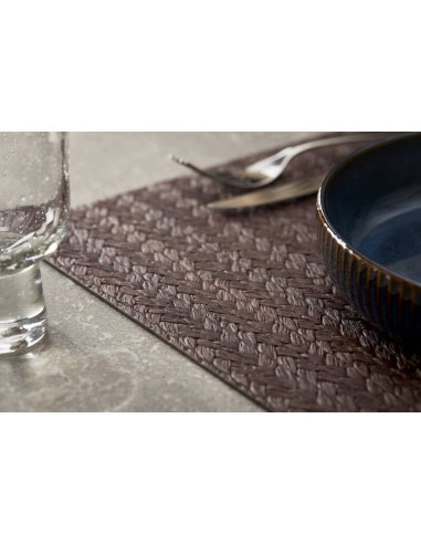 TOVAGLIETTE-RUNNER-SOTTOBICCHIERI: vendita online TOVAGLIETTA COUNTRY LEONE 30 X 43 CM MARRONE IN ECOPELLE in offerta