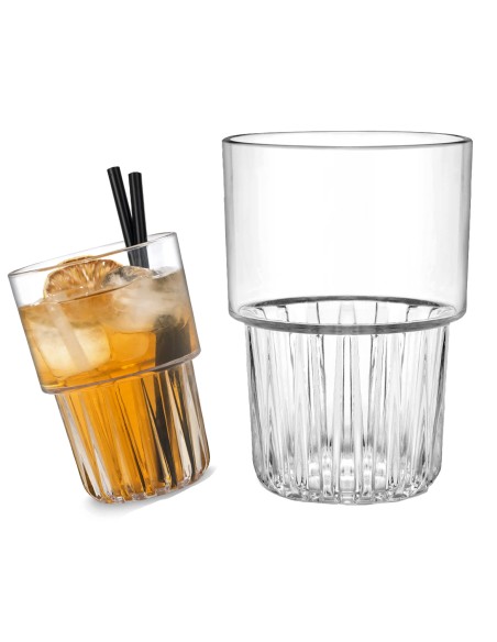 LONDON: vendita online BICCHIERE LONDON COOLER FM/31 CL.41,4 IN PC TRASPARENTE IMPILABILE WAF in offerta