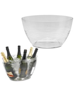 GAME: vendita online SPUMANTIERA GAME OVAL BOWL FB/63 TRASPARENTE PER 6 BOTTIGLIE LT.17 CM.45,1X30,7X24 H WAF in offerta 2
