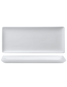 MEDINA: vendita online VASSOIO RETTANGOLARE MEDINA MORINI 36 X 15 CM BIANCO IN PORCELLANA in offerta
