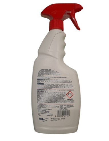 DETERGENTI: vendita online SGRASSATORE DISINFETTANTE SUPERFICI SPRAY ML.750 CON P.M.C. AMUCHINA in offerta