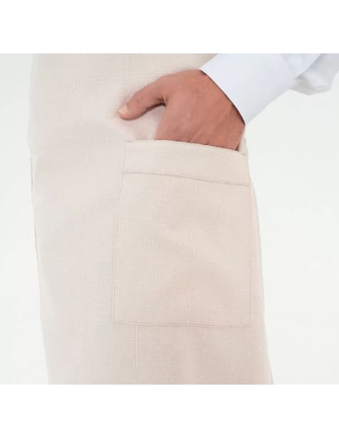 PATMOS: vendita online GREMBIULE PATMOS BEIGE UNISEX CON 2 TASCHE GIBLOR'S in offerta