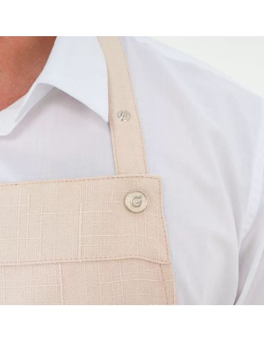 PATMOS: vendita online GREMBIULE PATMOS BEIGE UNISEX CON 2 TASCHE GIBLOR'S in offerta