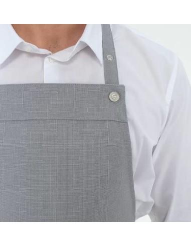 PATMOS: vendita online GREMBIULE PATMOS GRIGIO CHIARO UNISEX CON 2 TASCHE GIBLOR'S in offerta